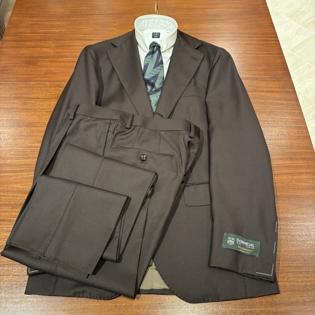 Brilla per il gusto＞DORMEUIL ウールブラウンスーツ｜ビームス