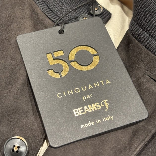 新入荷】＜CINQUANTA（チンクワンタ）＞ドライビングブルゾン