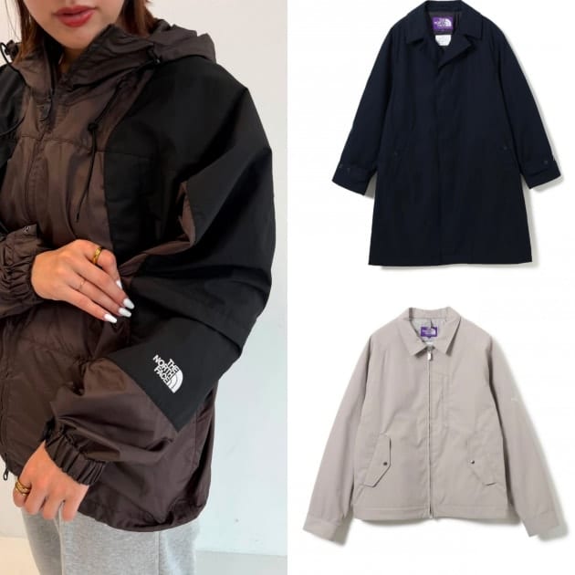 予約受付中！BEAMS別注THE NORTH FACE PURPLE LABEL用途別3型比較