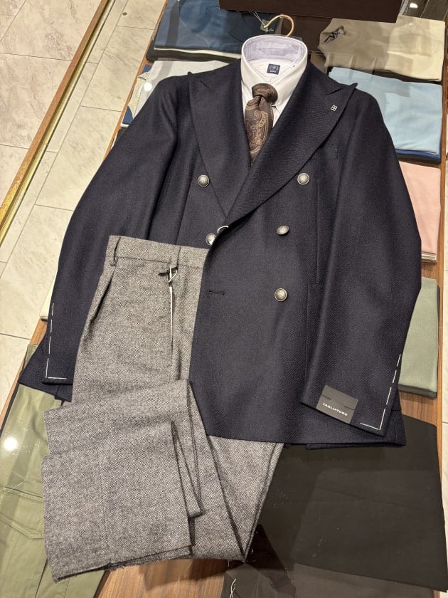 新入荷】2026年秋冬＜TAGLIATORE（タリアトーレ）＞ダブルブレスト