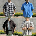 Tシャツ1枚だと物足りない方必見。夏の半袖シャツのススメ。