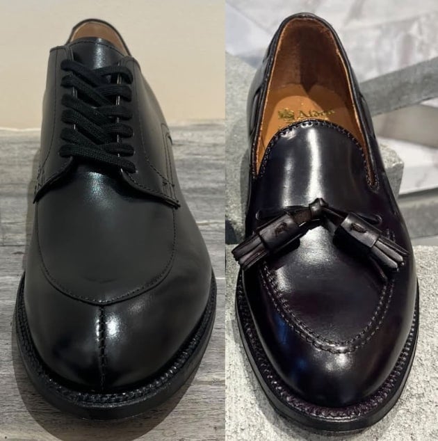 ALDEN（オールデン） beams 別注 タッセルローファー  コードバン ALDEN〉比較】一生モノを選ぶならどっち？別注Vチップとコードバン
