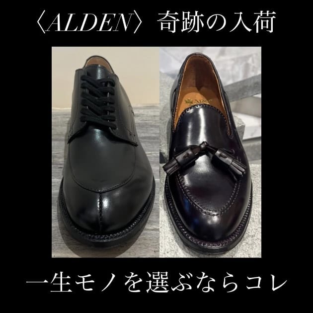 【ALDEN×BEAMS別注】オールデン　タッセルローファー　7D ALDEN〉比較】一生モノを選ぶならどっち？別注Vチップとコードバン