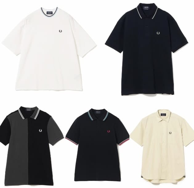 セールで狙うなら今!!】FRED PERRY別注5型を徹底比較｜Tシャツ