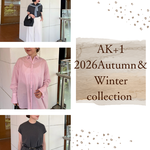 〈AK+1〉2026 Autumn＆ Winter Collection