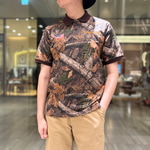 【夏ゴルフに映える】BEAMS GOLFのリアルツリー柄ポロシャツコーデ