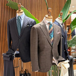 【新入荷】＜Brilla per il gusto＞BROWNメランジジャケット