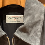 【新入荷】＜Quattrocchi（クアトロッキ）＞スエードアビエイタージャケット
