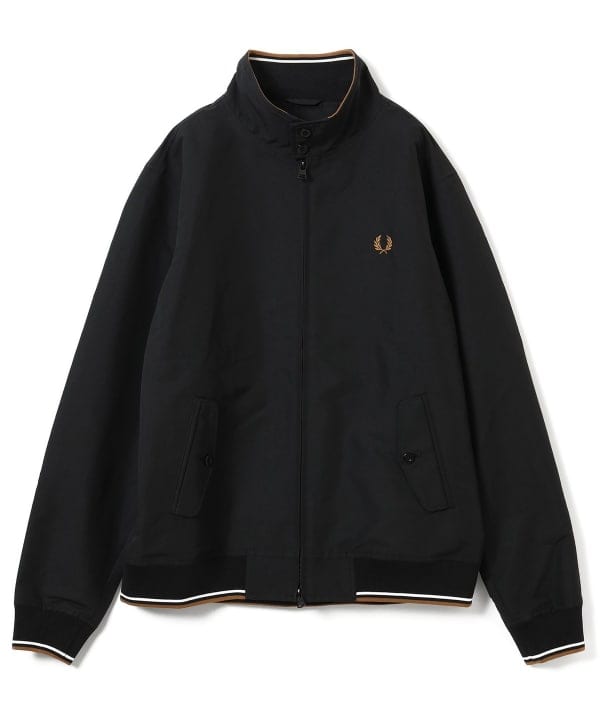 FRED PERRY ブラック ジップアップジャケット S FRED PERRY（フレッドペリー）別注、秋冬の着こなしを格上げする万能