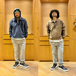 新作〈ハーフジップカットソー〉のご紹介♫