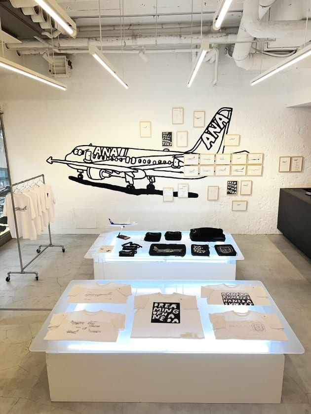 ANA × BEAMS】設営ブログ！ステファン・マルクス氏のアートワークと旅