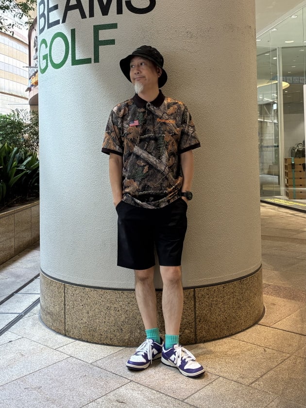 BEAMS GOLF ポロシャツ ショートパンツ ソックス 3点セット　M L 新作コーディネート⑥｜ビームス ゴルフ なんばパークス店｜BEAMS