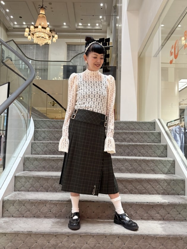 ルキルト　Le kilt　ラップ巻きプリーツスカート　百貨店購入　新品未使用品 LE KILT〉キルトスカートのご紹介｜Vermeerist BEAMS（フェルメリスト