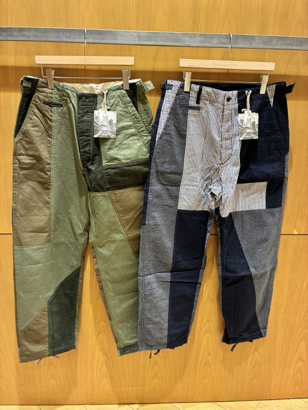 ENGINEERED GARMENTS／エンジニアド ガーメンツ〉のパンツが入荷いたし