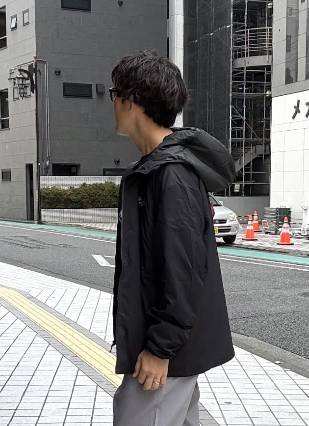 サイズ比較あり】〈ARC'TERYX (アークテリクス)〉「Atom Hoody(アトム