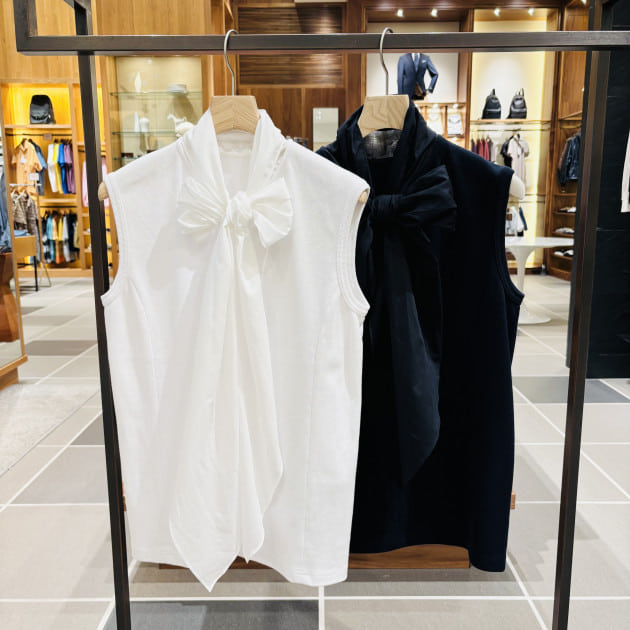 tricot COMME des GARÇONS コットンリボンノースリーブ 大人ロマンティック」｜ビームス 鹿児島｜BEAMS