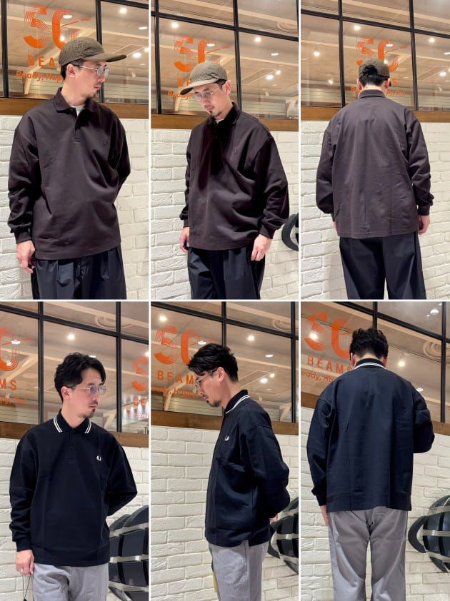 RayBEAMS別注FRED PERRYロングスリーブポロシャツ サイズレビューあり】【別注】FRED PERRY（フレッドペリー）のロング