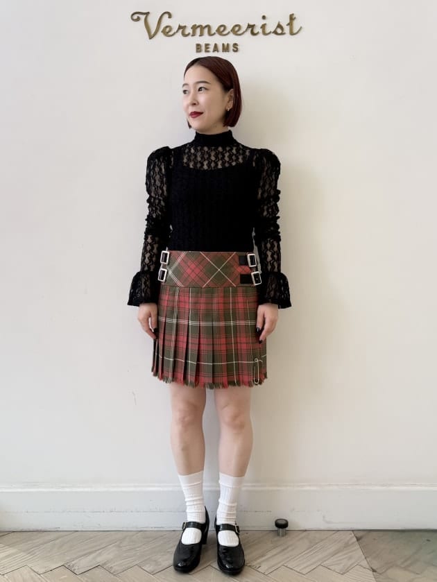 ルキルト　Le kilt　ラップ巻きプリーツスカート　百貨店購入　新品未使用品 LE KILT〉キルトスカートのご紹介｜Vermeerist BEAMS（フェルメリスト
