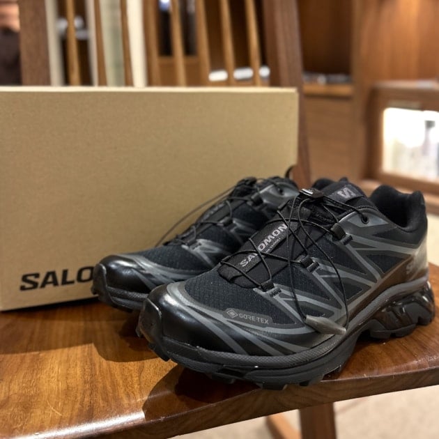 r*y様 SALOMON XT-6 GORE-TEX ブラック SALOMON(サロモン)】〜オールブラックでゴアテックス(R)搭載！『XT-6