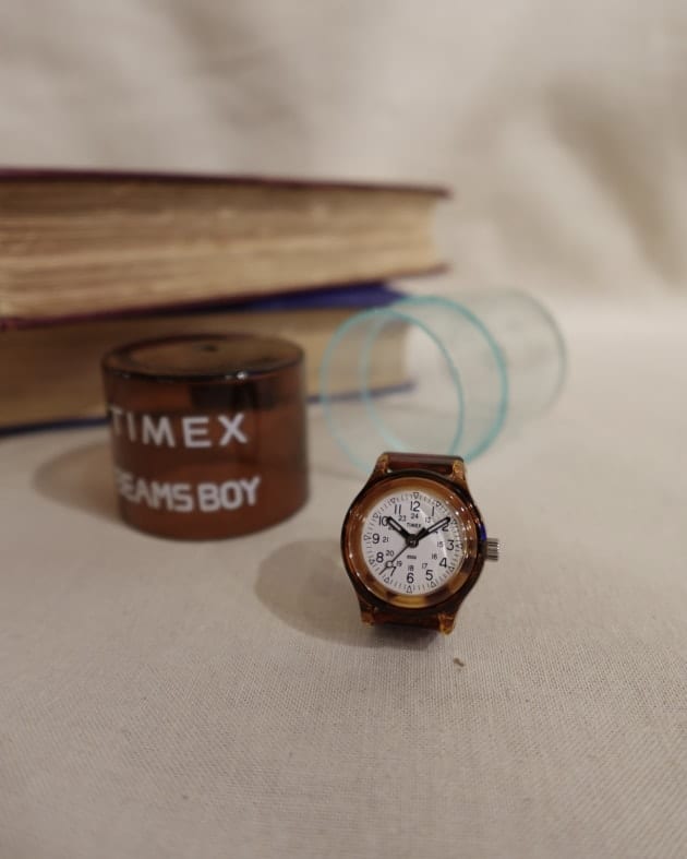 別注】〈TIMEX〉×〈BEAMS BOY〉RING WATCH Tortoise shell のご紹介