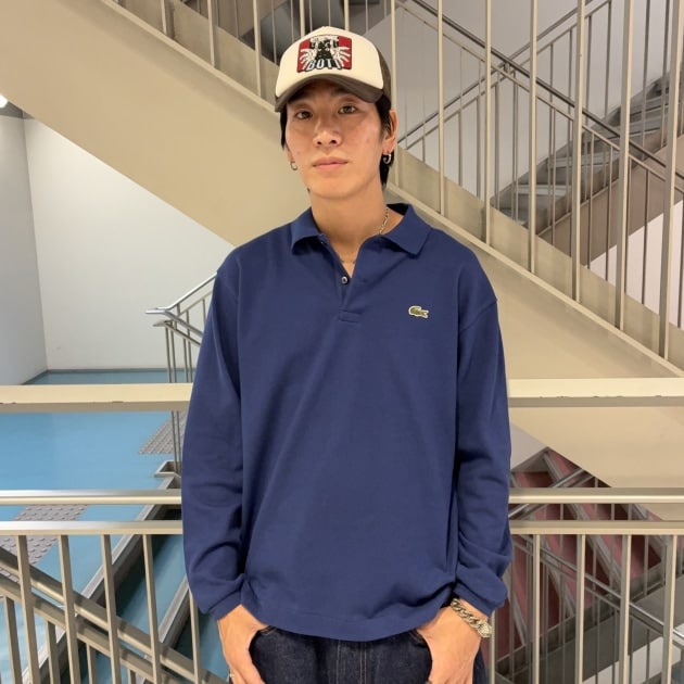 別注LACOSTE】ロングスリーブポロをストリートに着こなす ルーズな