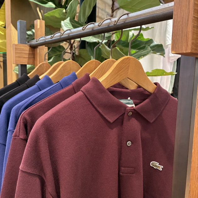 別注LACOSTE】ロングスリーブポロをストリートに着こなす ルーズな