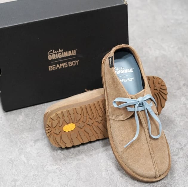 50周年特別企画】3年ぶりの限定復刻！〈Clarks × BEAMS BOY〉全天候型