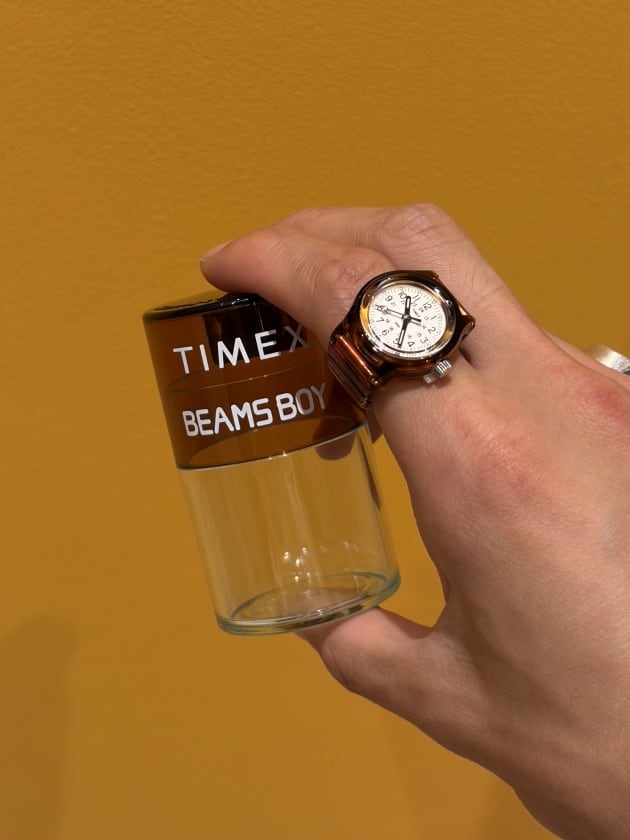 TIMEX BEAMS BOY ブラック アナログ腕時計 遂に！本日発売-タイメックス×ビームス ボーイ】｜ビームス 京都｜BEAMS