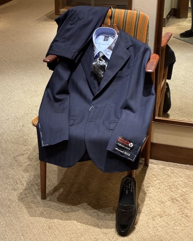 26秋冬】BEAMS F HANDMADE イチオシのネイビースーツ。｜ビームス