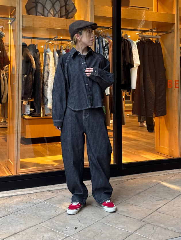 桑和　beams design デニム　セットアップ　ジャケットM パンツS 迷ったらこれ！今季一推しのデニムセットアップ｜ビームス