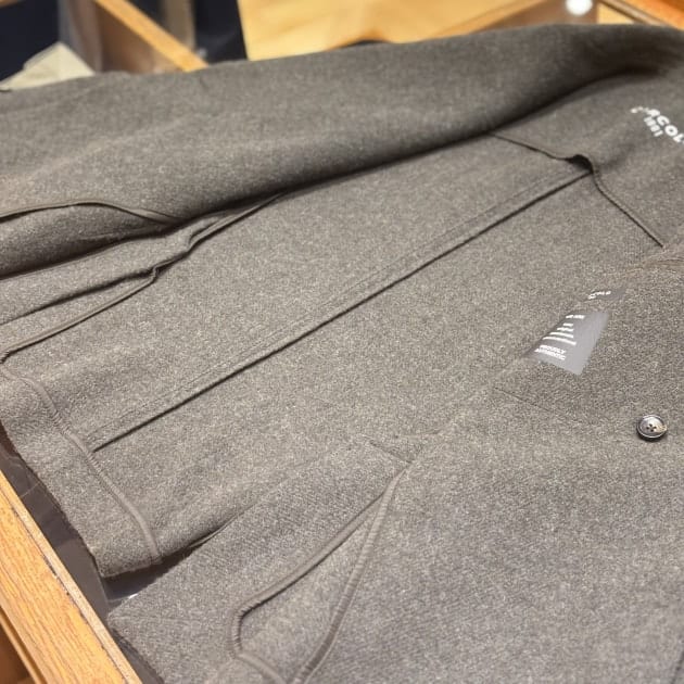 CIRCOLO 1901】軽くて暖かい。ウールカシミヤ ダブルブレスト