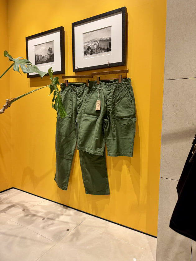 予約必須】オアスロウ×ビームス別注「U.S ARMY FATIGUE PANTS」の魅力