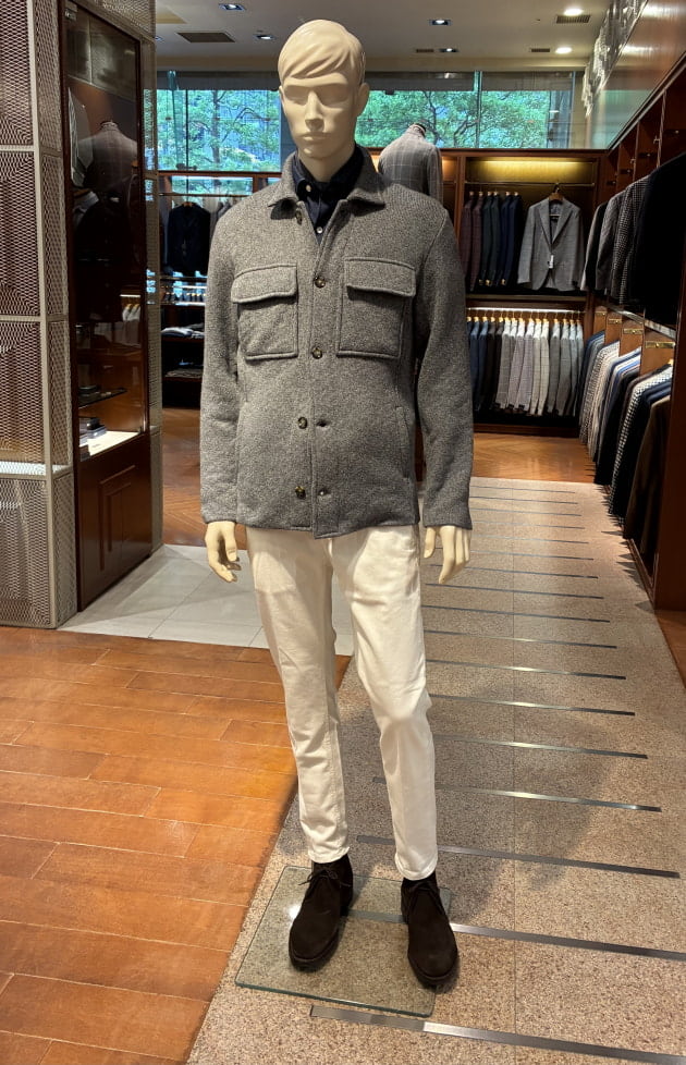 新入荷〈LARDINI〉ニット ジャケットのご紹介です。｜ビームス ハウス