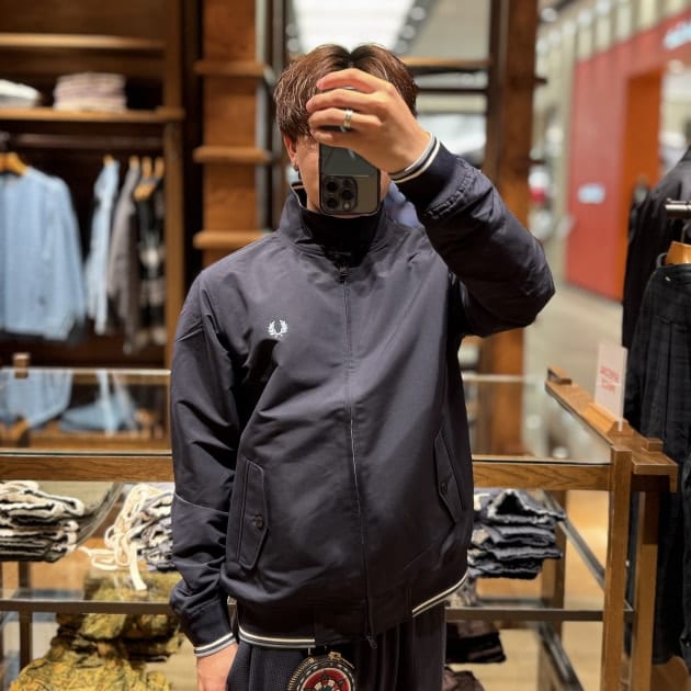 おすすめ！！】｢別注FRED PERRY(フレッドペリー) 」Zip Blouson を紹介