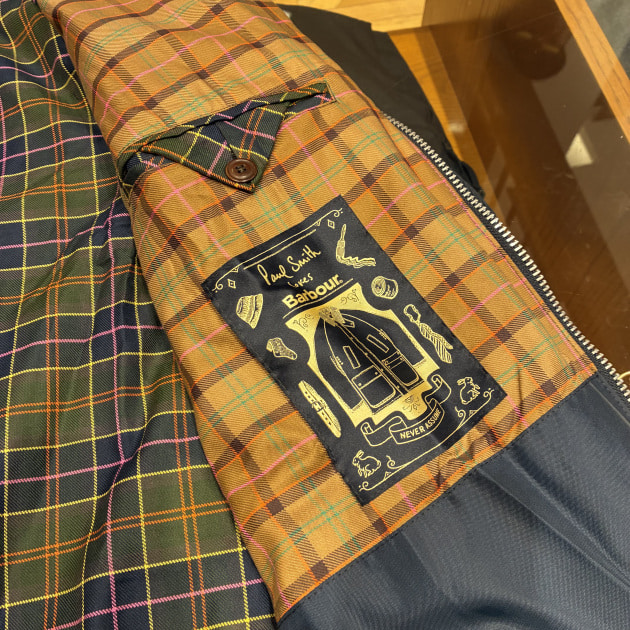 Barbour × Paul Smith】ファッション感じるコラボレーションアイテムが