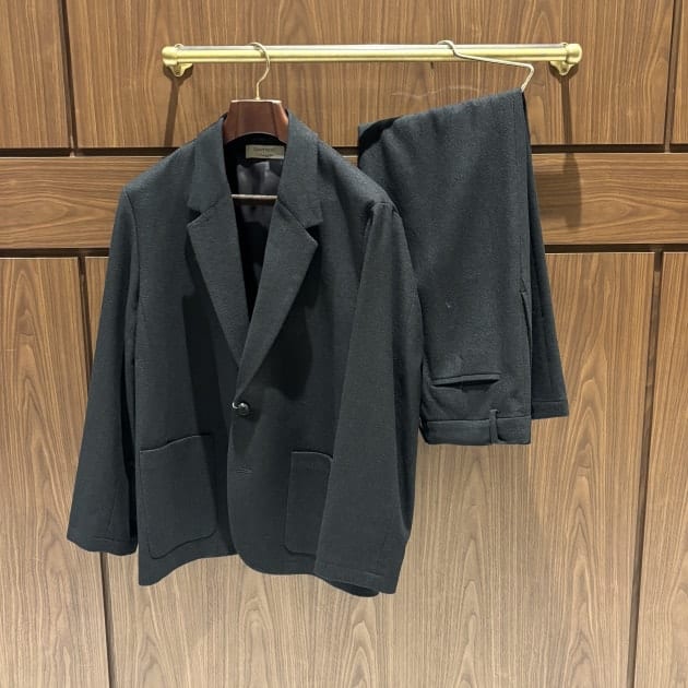 QUATTROCCHI】ラフなのに上品。カシミヤ混コンフォートセットアップ