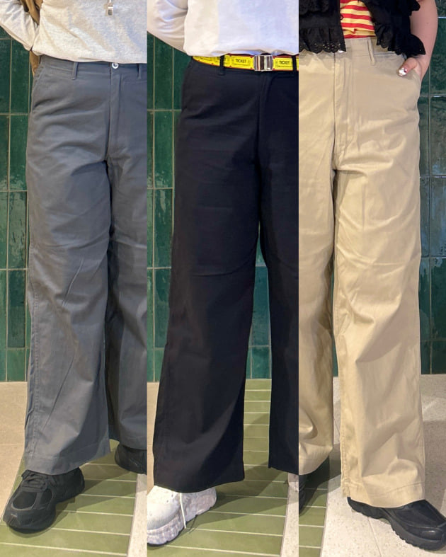 BEAMS BOY〉定番ワイドチノパンツ3色をコーデで着回し！｜ビームス