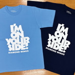 三菱電機女子バドミントンチーム「ダイヤモンドウイングス」応援Tシャツ