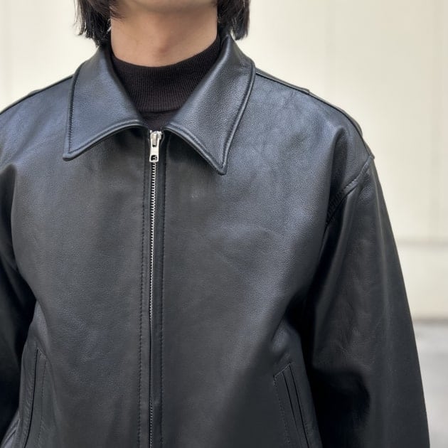 【The Leather Blouson】