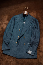 ドレスダウンを品良く魅せる大人のダブルデニムブレザー＜TITO ALLEGRETTO（ティト アレグレット）＞