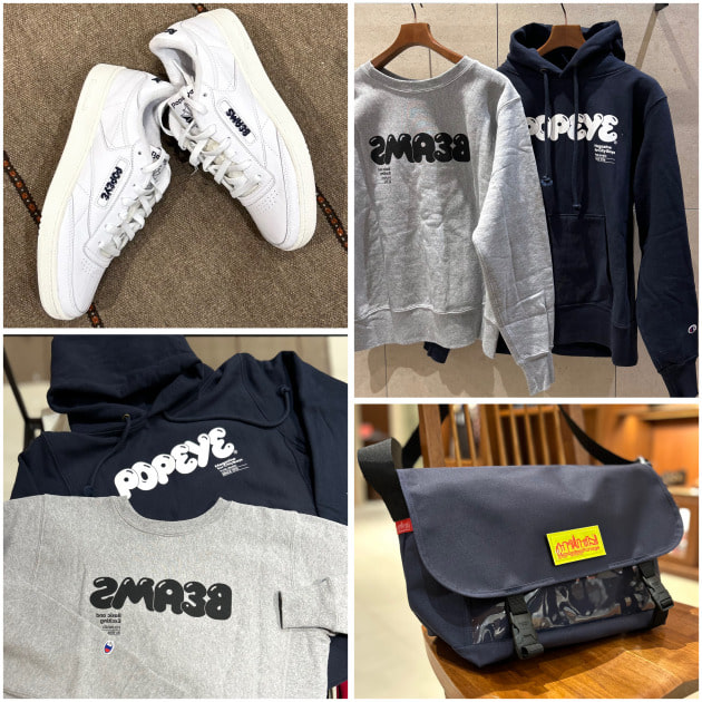 POPEYE(ポパイ)】×【BEAMS(ビームス)】〜50周年コラボレーション