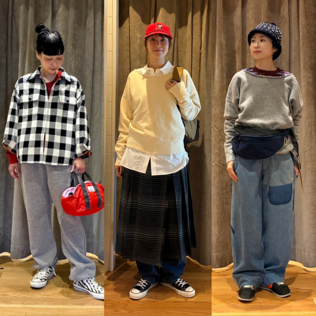 【ほどよいラフ感がツボ！】大人スウェット着こなし3選！