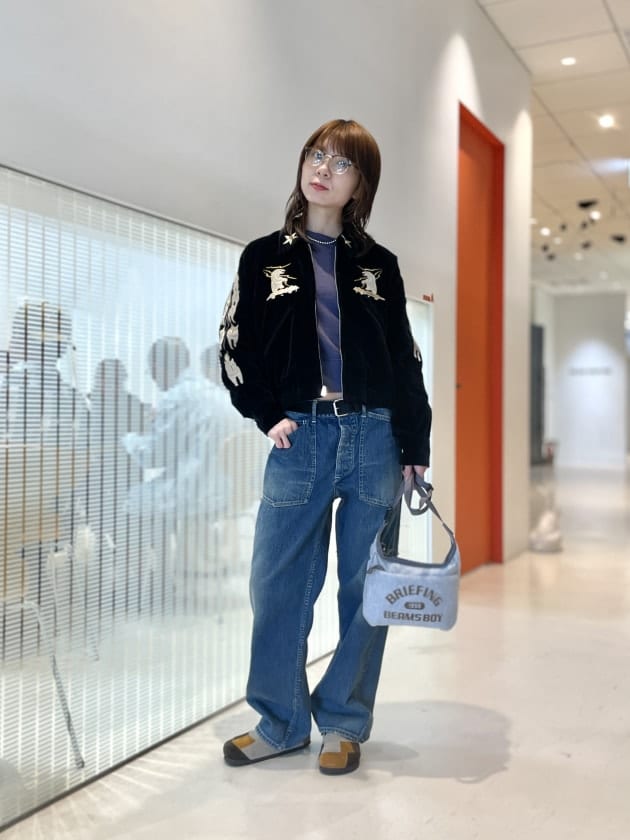サイズ比較】【50周年別注】テーラー東洋×BEAMS BOYのアラスカジャンが