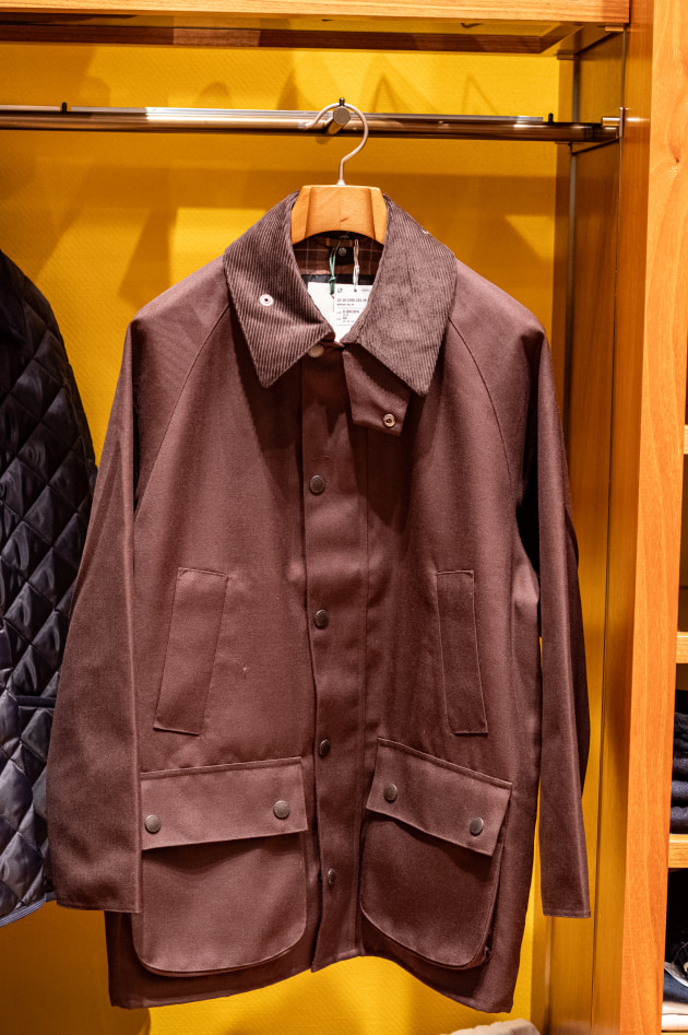 Barbour ビデイル ブラウン ノンワックス 36 Barbour】ノンワックスver.2｜ビームス 静岡｜BEAMS
