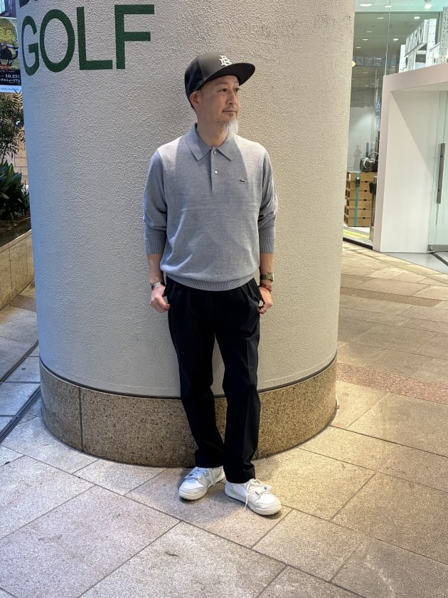 【別注】LACOSTEニットポロスタイル