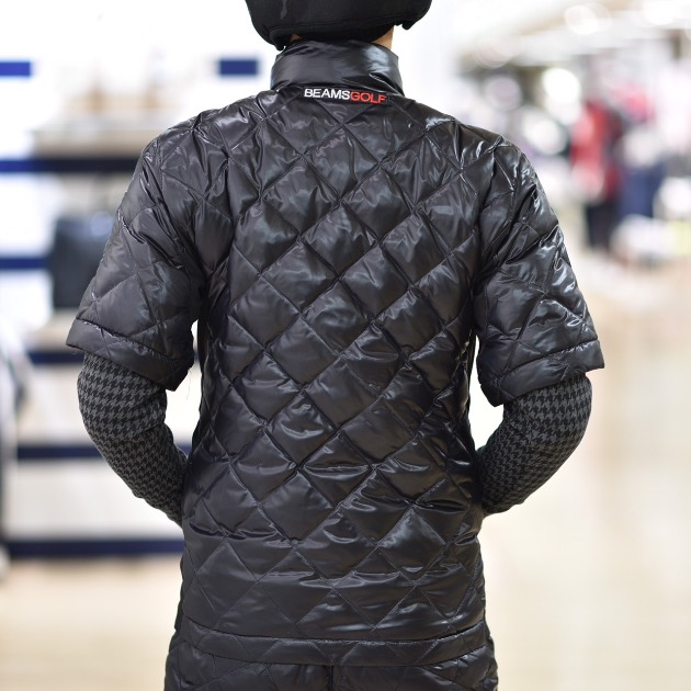 美品 XLサイズ BEAMS GOLF 近年モデル 2way ナイロンジャケット