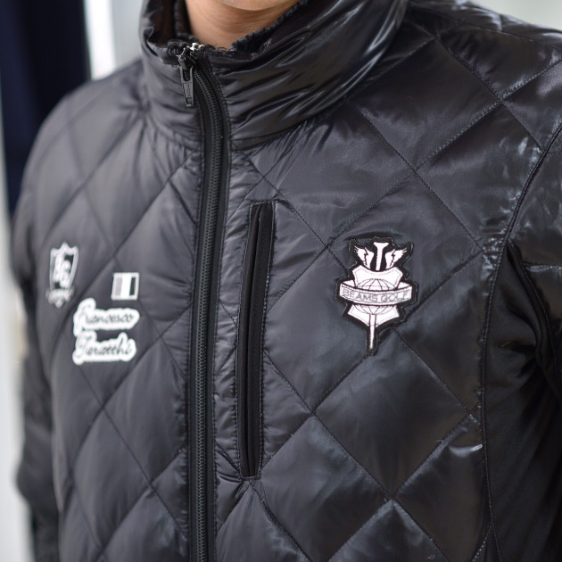 美品 XLサイズ BEAMS GOLF 近年モデル 2way ナイロンジャケット
