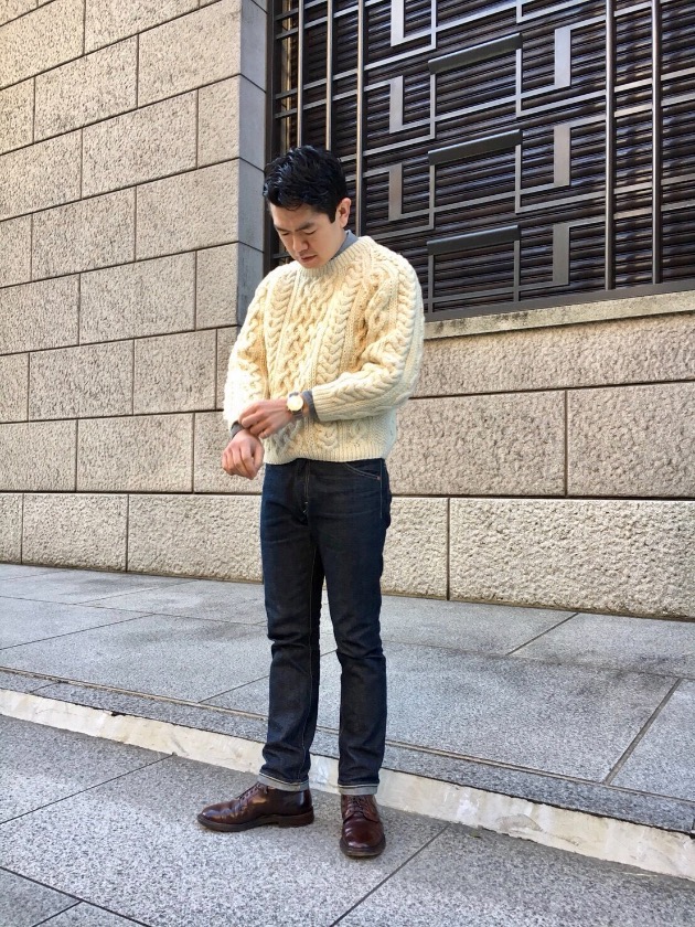 寒い日には、INVERALLAN(インバーアラン)のハンドニットが 寒い日には、INVERALLAN(インバーアラン)のハンドニットが