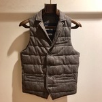 ＜HERNO＞襟付きジレ