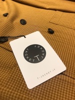 ＜T-JACKET（ティージャケット）＞ギンガムチェックダブルブレストジャケット入荷
